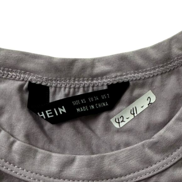 Shein Purple Sleeveless Crop Top Women's Size XS | 42-41-2 - Picture 4 of 6